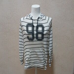 Make Offer! Stranded Black and White Graphic Sweater